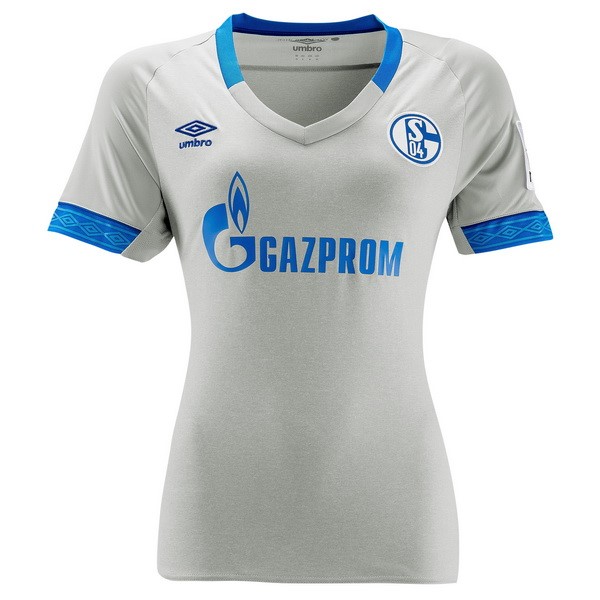 Maillot Football Schalke 04 Exterieur Femme 2018-19 Gris